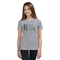 Be Strong, Brave, Fearless-Youth Short Sleeve T-Shirt