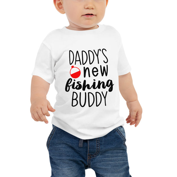 Daddy's New Fishing Buddy-Toddler Tee