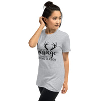 We Interrupt this Marriage to Bring you Hunting Season-Short-Sleeve Unisex T-Shirt