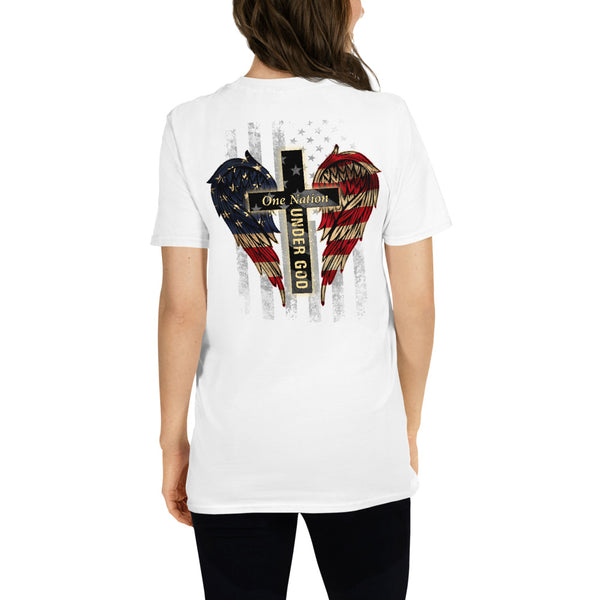 One Nation Under God-Short-Sleeve Unisex T-Shirt