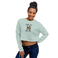 Small Town Idaho Girl-Crop Sweatshirt